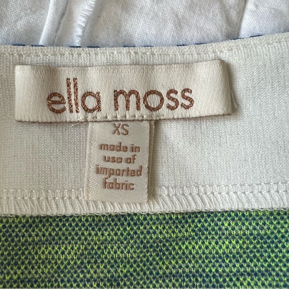 2/$30 Ella Moss Pencil Mini Above Knee Skirt with graphic print SZ XS - Picture 7 of 12